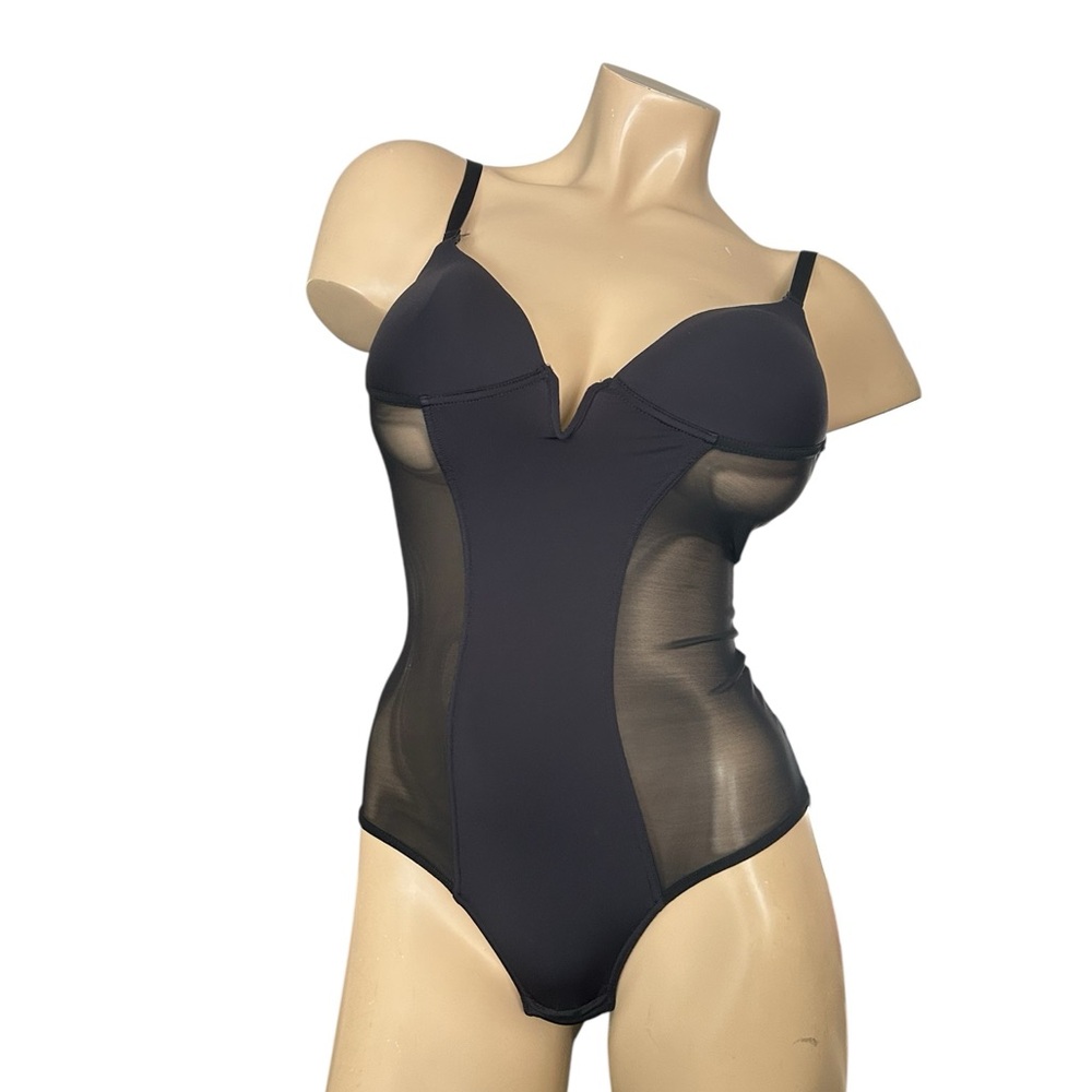 Cosabella Black Mesh Bodysuit
